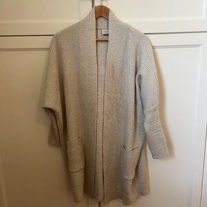Ganni gold cardigan